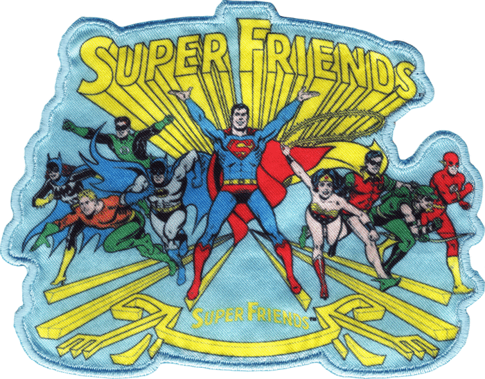 Patch: Justice League - Super Friends Group Shot