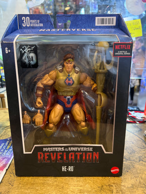 Masters of the Universe: New Eternia Masterverse He-Ro Action Figure MIB