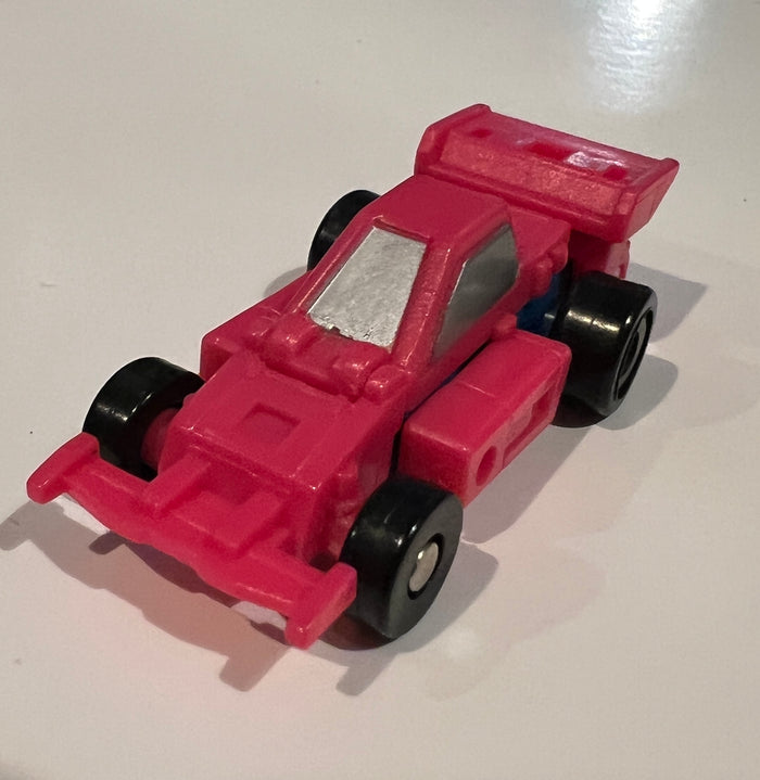 Transformers G1 Micromasters: Race Track Patrol Pink F1 Car