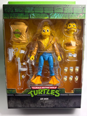 Super7 Ultimates TMNT Ace Duck Figure MISB w/ Shipper