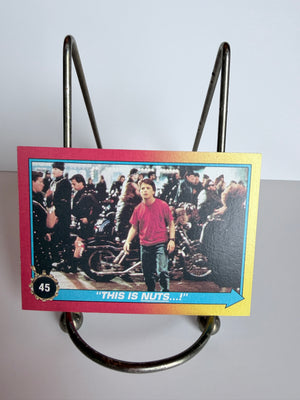 Back to the Future II Trading Cards (Topps 1989) #45 This is Nuts...!