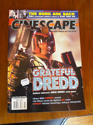 Cinescape Volume 1 #10 Judge Dredd Movie