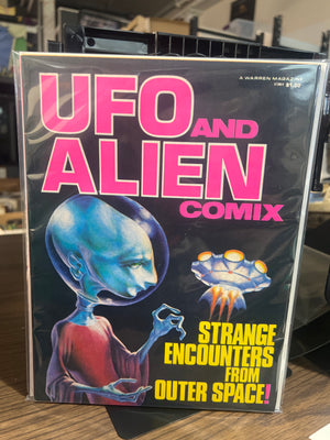 UFO and Alien Comix : 1978 Warren Comic Magazine