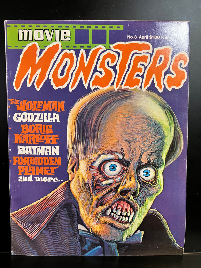 Movie Monsters #3 (1974 Seaboard Periodicals)