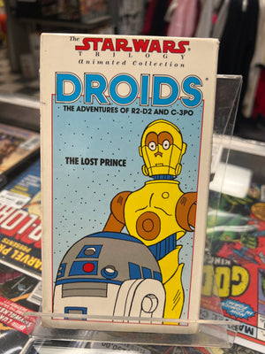 Star Wars Droids The Lost Prince VHS C-3PO R2D2