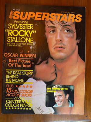 Movie Superstars Featuring Sylvester Stallone Spring 1977 (Death Race 2000!)