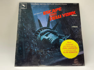 Escape From New York OST LP : SEALED!!! Vintage Pressing Record