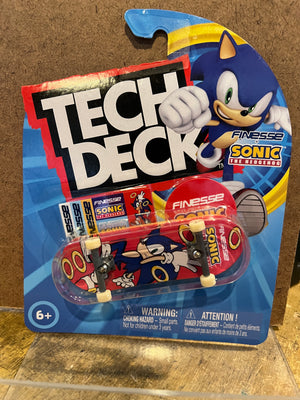 Sonic The Hedgehog Finesse / Tech Deck Fingerboard MOC Sonic