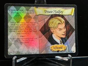 Harry Potter TCG Trading Card Game (2001) : Draco Malfoy (Holofoil) 3/116