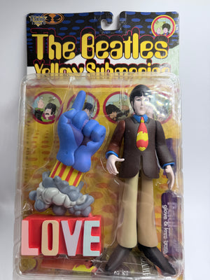 Beatles : Yellow Submarine Figure - McFarlane Toys Paul w/ Love Glove MOC Action Figure