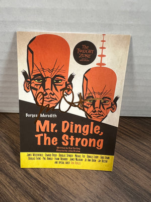 Twilight Zone Archives Trading Cards : Mr. Dingle, The Strong E55 J42 (117/150) GOLD PARALLEL INSERT