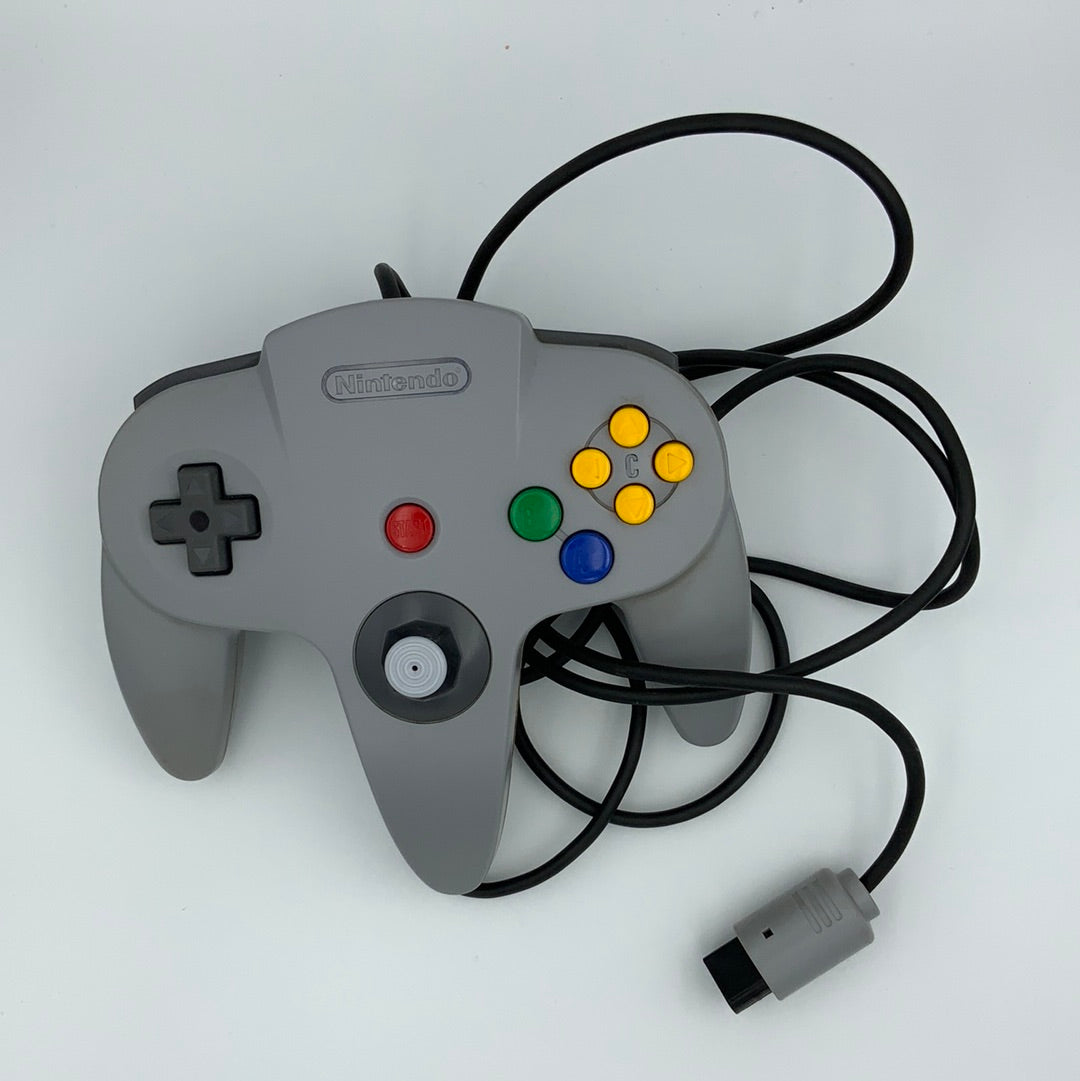 Nintendo 64 Controller : Classic Grey Cleaned / Tested – Fun Box