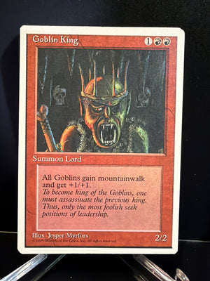 Magic The Gathering: 4th Edition - Goblin King