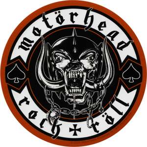 Sticker - Motorhead - "Rock + Roll" With Warpig