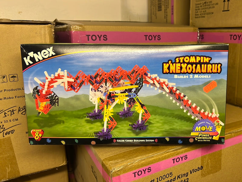 Knex : Stompin' K'Nexosaurus (Mint in Sealed Box) K'Nex – Fun Box