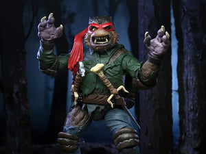 NECA: Universal Monsters x Teenage Mutant Ninja Turtles Ultimate RAPHAEL As THE WOLF MAN Action Figure