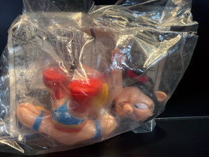 McDonalds: Happy Meal Toy - Looney Tunes / DC Comics - Petunia Pig / Wonder Woman
