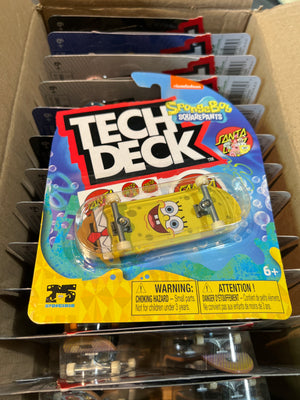 Tech Deck : Spongebob X Santa Cruz (SpongeBob Full Body) Fingerboard