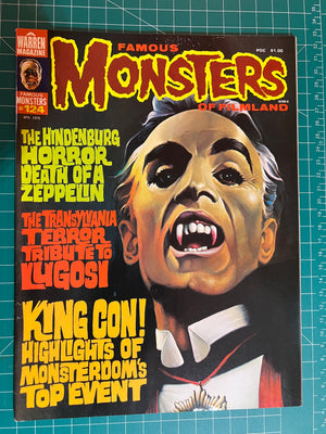 FAMOUS MONSTERS OF FILMLAND #124