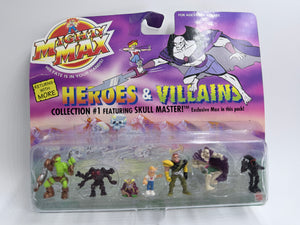 Mighty Max Heroes & Villains : Collection #1 Featuring Skull Master MOC