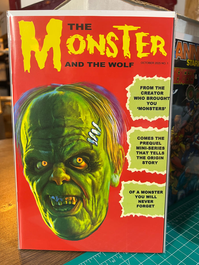 Mark Spears: The Monster and the Wolf  #1  Blind Bag -  Famous Monsters Cover