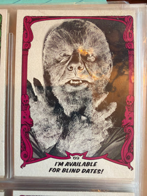 Creature Feature (1980 Topps Trading Card Series) #69