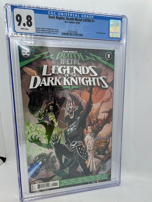 Dark Nights Death Metal : Legends of the Dark Knights #1 CGC 9.8 (Contested 1st Robin King)