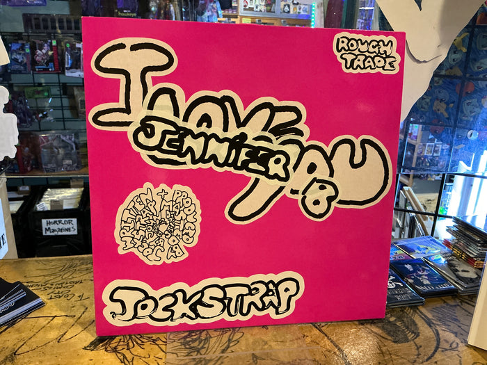 Jockstrap: I Love You Jennifer (Pink Vinyl) LP Stickers Applied