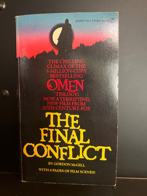 Omen III : The Final Conflict Paperback Novelization Movie Tie-In w/ Photos First Printing