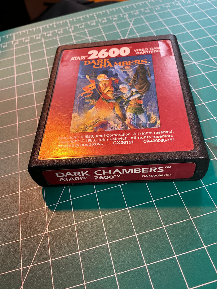 Atari 2600 Game: Dark Chambers (Cartridge Only)