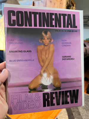 Continental Film Review Magazine #334 Gerard Depardieu / Can't Stop the Music Vol. 27 #10 (18+)