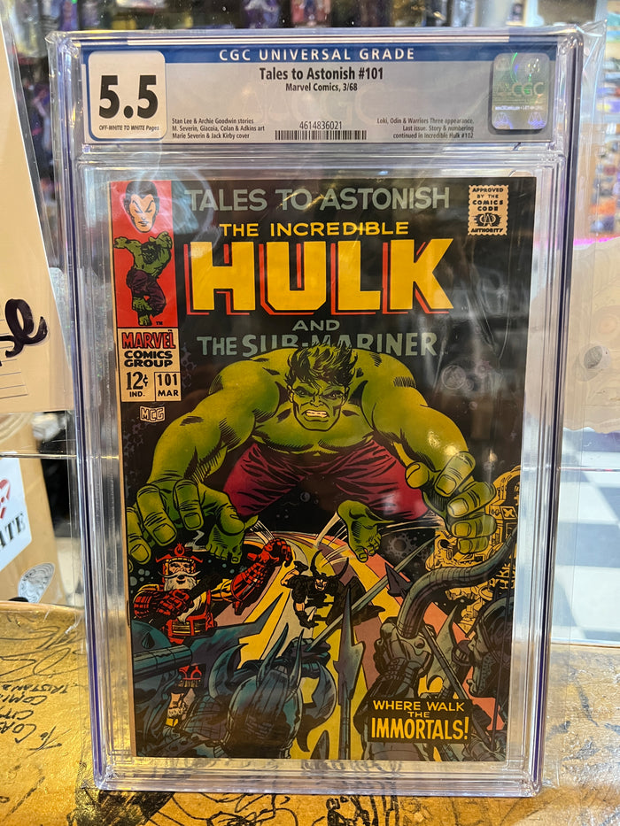Tales to Astonish #101 CGC 5.5