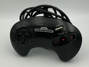 Sega Genesis : Game Controller (RED BUTTONS) Tested/Working