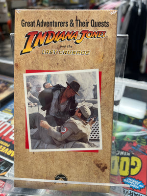 Great Adventurers and Their Quests Indiana Jones Sealed VHS