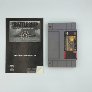 Battleship  (SNES Loose) Tested/Working w/ Manual