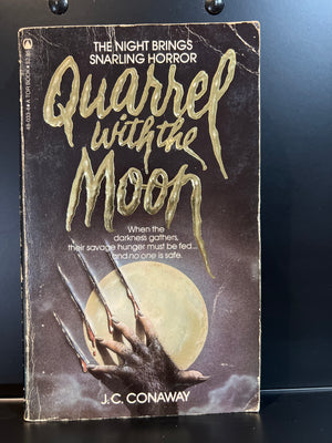 Quarrel With The Moon : J. C. Conaway  Horror Paperback Werewolves