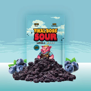 Final Boss Sour : Level 1 Blueberries (Candy)