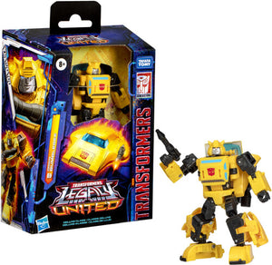 Hasbro Transformers Legacy United Deluxe Class Origin Bumblebee Figure