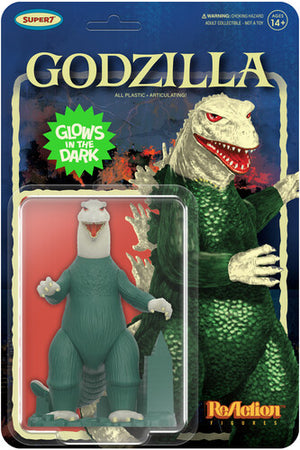 Super7 - Toho - ReAction Figures - Godzilla Model Kit (Glow) (3.14" Action Figure Not the Actual Model...)