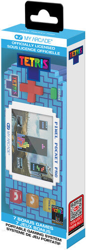 My Arcade - Tetris Pixel Pocket Pro Portable Gaming System