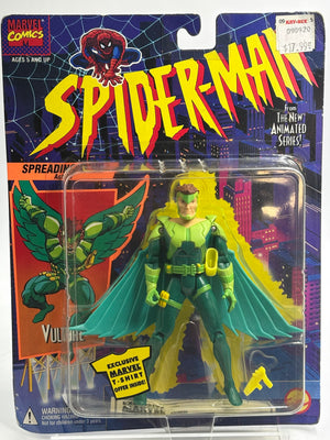 Marvel  90's Toy Biz Figure : Animated Series Spider-Man Young Vulture MOC