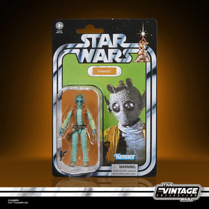 Star Wars: A New Hope - Vintage Collection - Greedo (Brown Vest) Action Figure