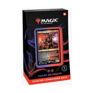 Magic The Gathering (MTG): Starter Commander Decks (SCD) - Chaos Incarnate