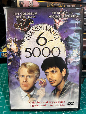 Transylvania 6-5000 : DVD (Anchor Bay) Used