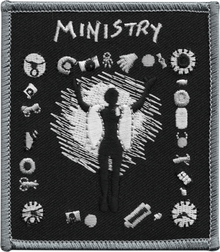 Patch: Ministry - "Psalm 69" Album Cover Art