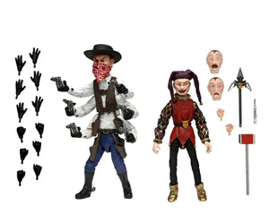NECA Puppet Master – 7″ Scale Action Figures – Ultimate Six-Shooter & Jester 2-pack