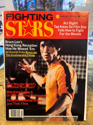 Fighting Stars : February 1979 Bruce Lee Game of Death Cover