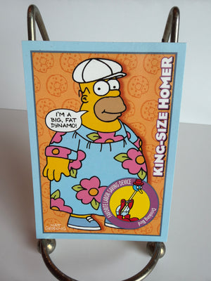 Simpsons Mania (2001 Trading Card Set) Promo Card P1