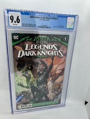 Dark Nights Death Metal : Legends of the Dark Knights #1 CGC 9.6 (Contested 1st Robin King)