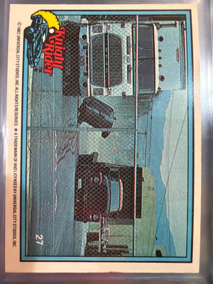 Knight Rider : 1982 Donruss Trading Cards - #27